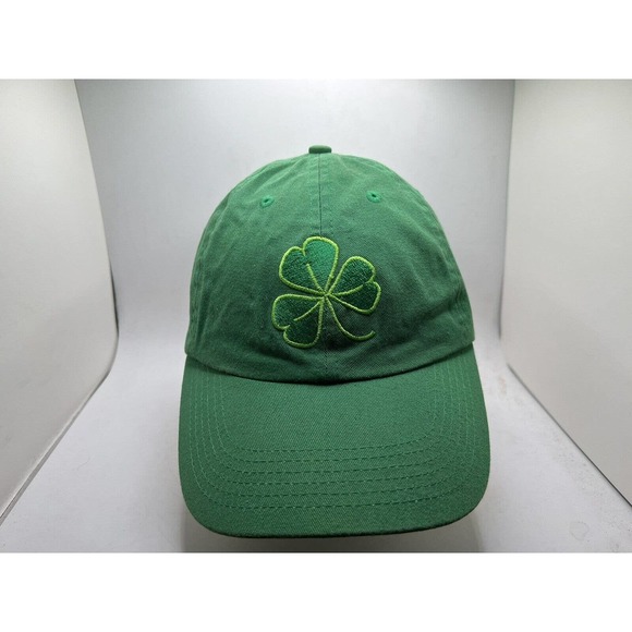 Adidas Shamrock Run Portland hat Baseball Cap Green One Size - Picture 2 of 6
